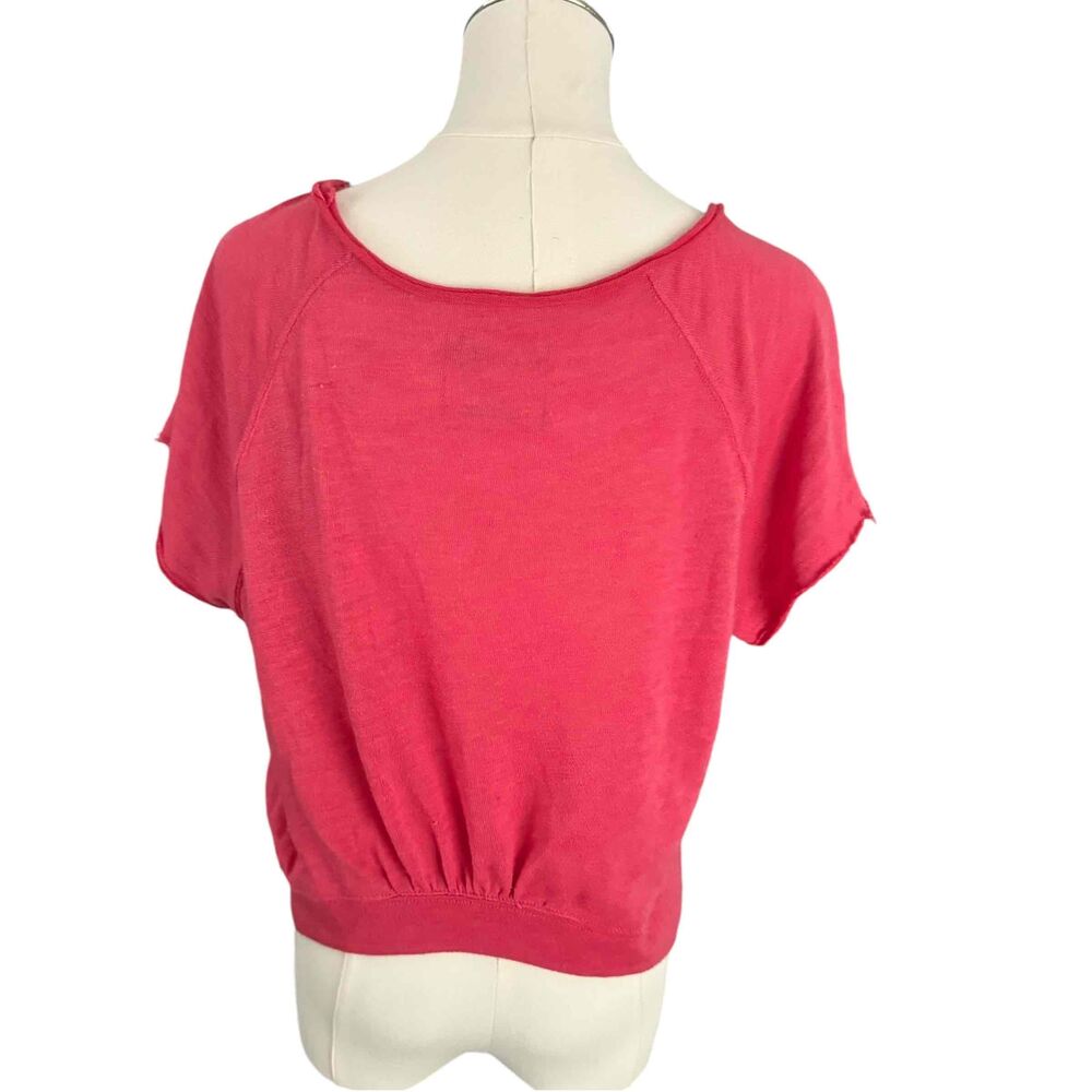 We The Free Top Boxy TShirt Versatile Lagenlook Boho Relaxed Artsy Lightweight - Picture 6 of 13
